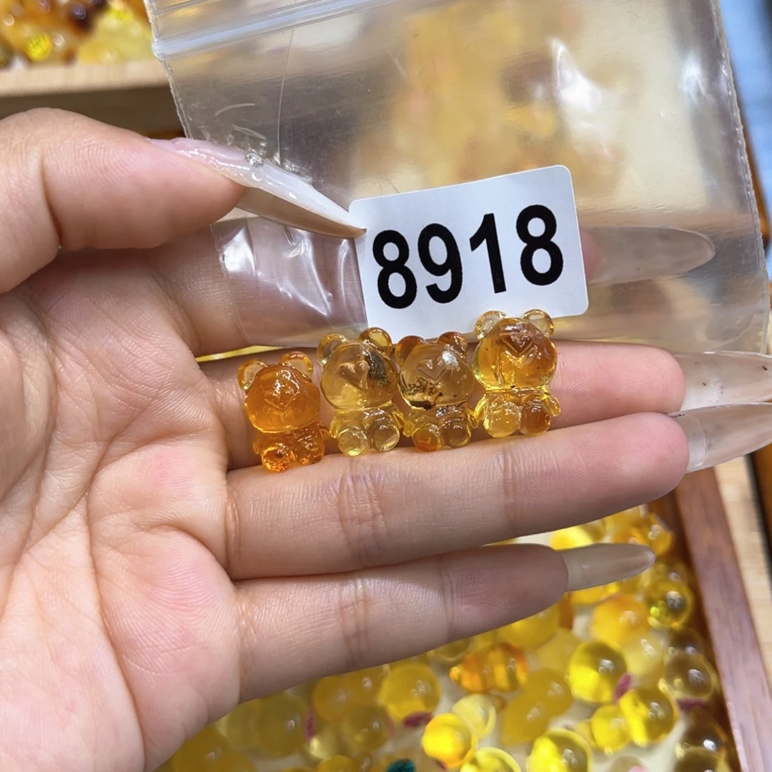 琥珀未镶嵌珠宝奇石