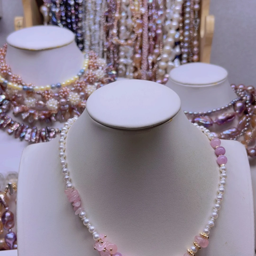 淡水珍珠手绳合金