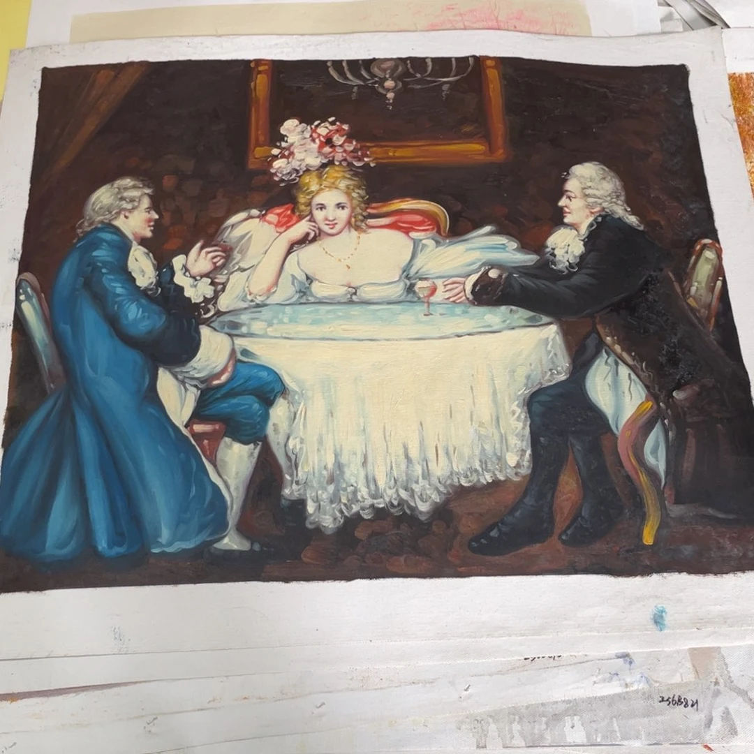 油画喵****油画作品入选5060
