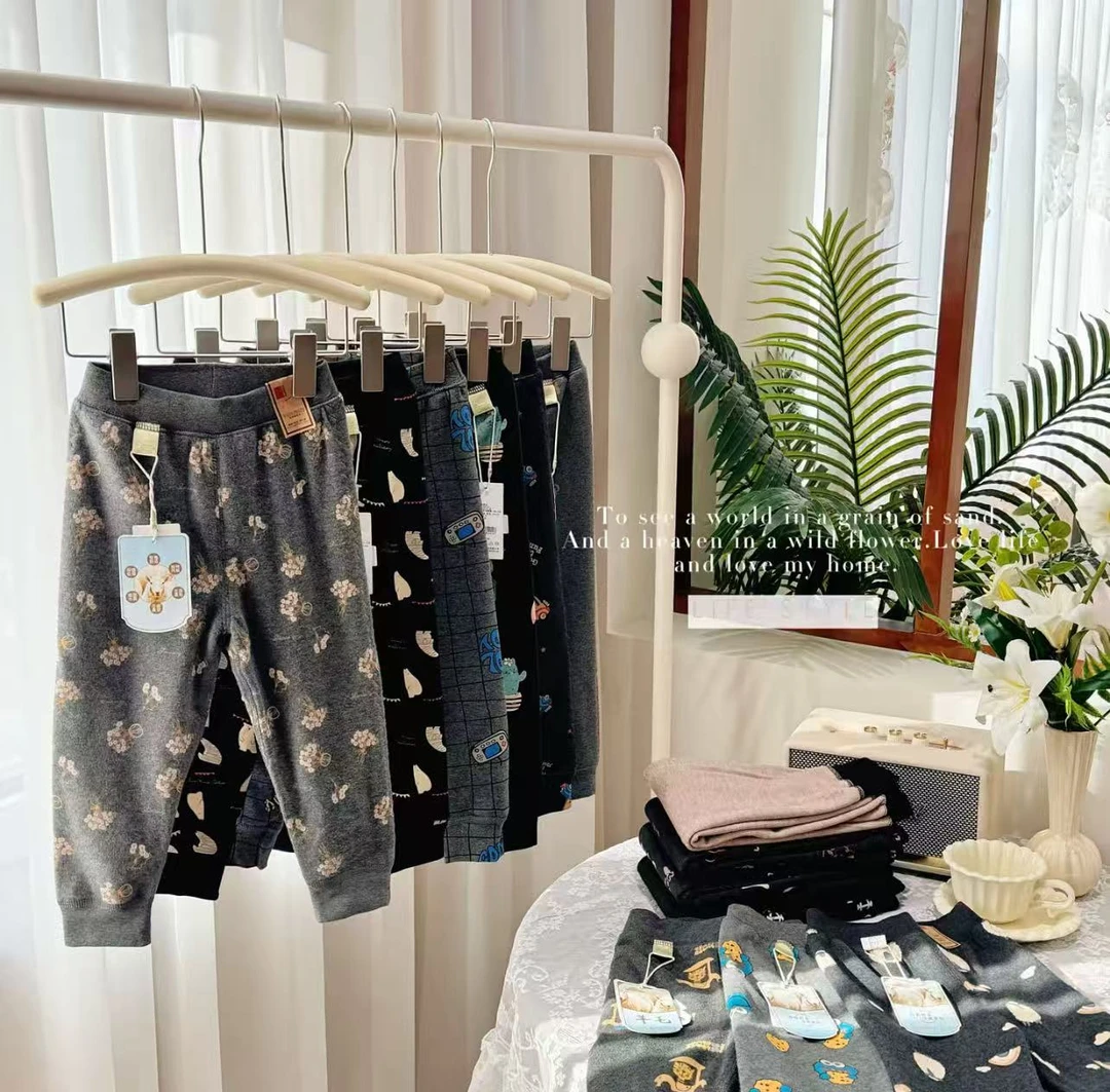 【买一song一】羊绒般贴肤/双层保暖棉裤25093