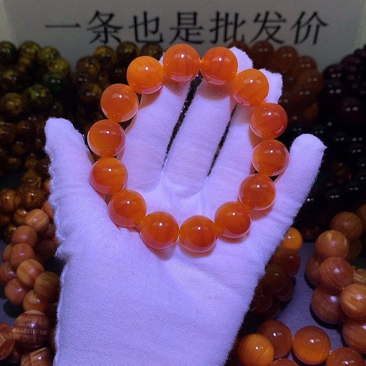 松木（琥珀木）手串/手链1.6 包浆高货