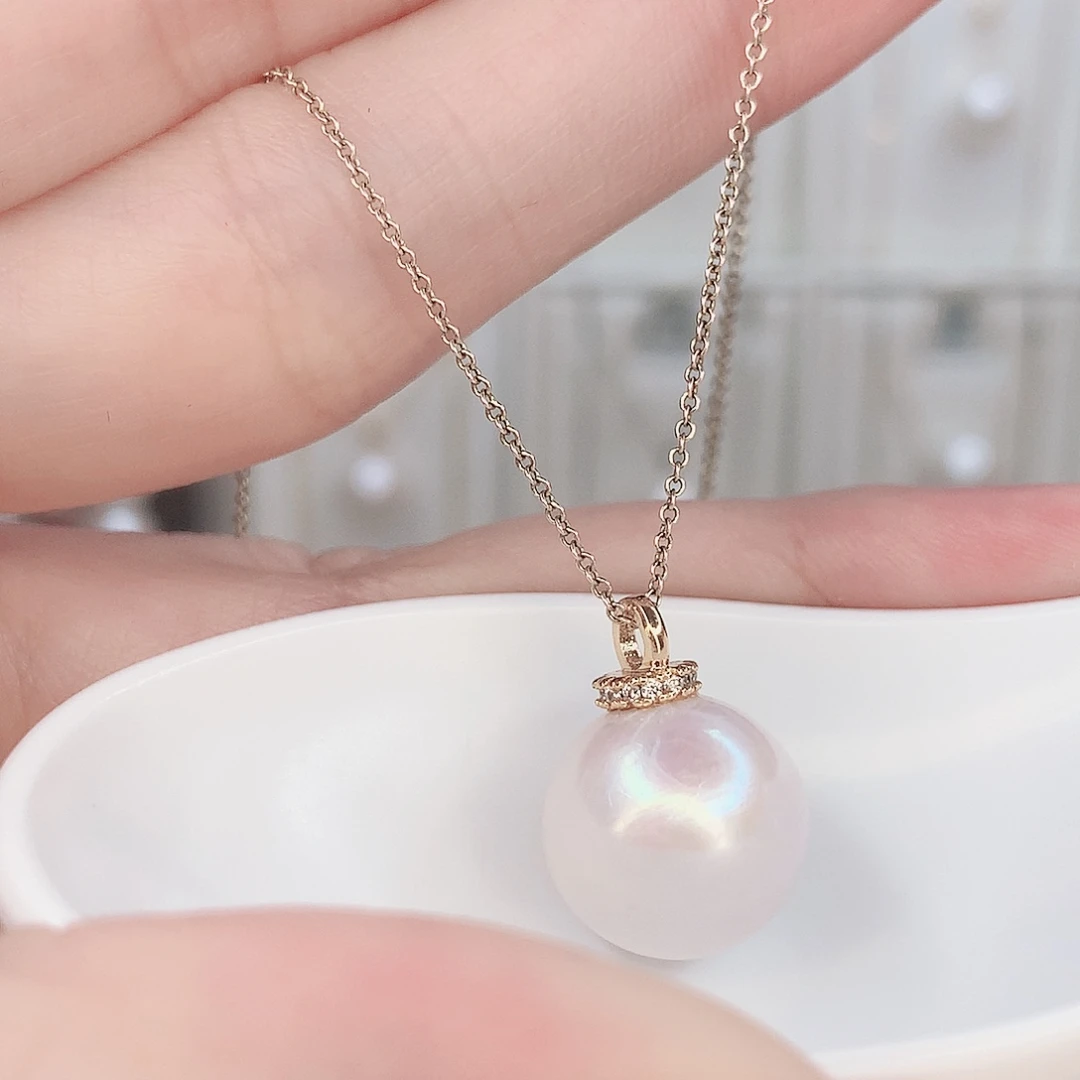 吊坠(赠链)合金淡水珍珠