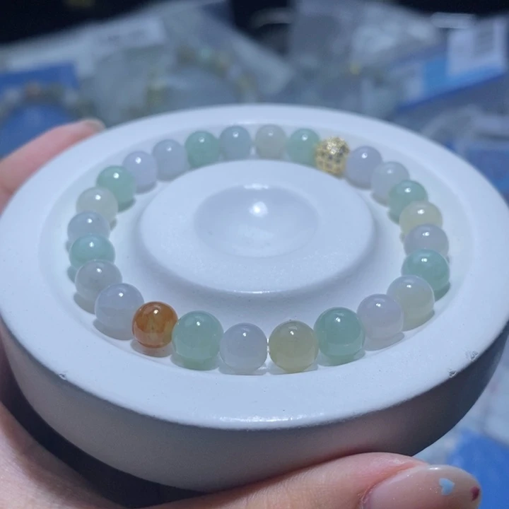 未镶嵌手串翡翠天然缅甸A货翡翠