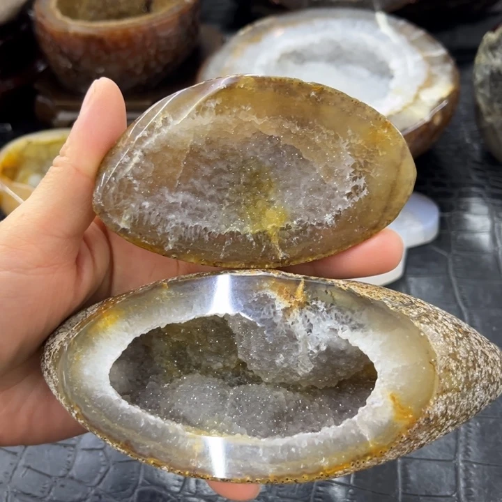水晶珠宝半成品未镶嵌福利软糖盆