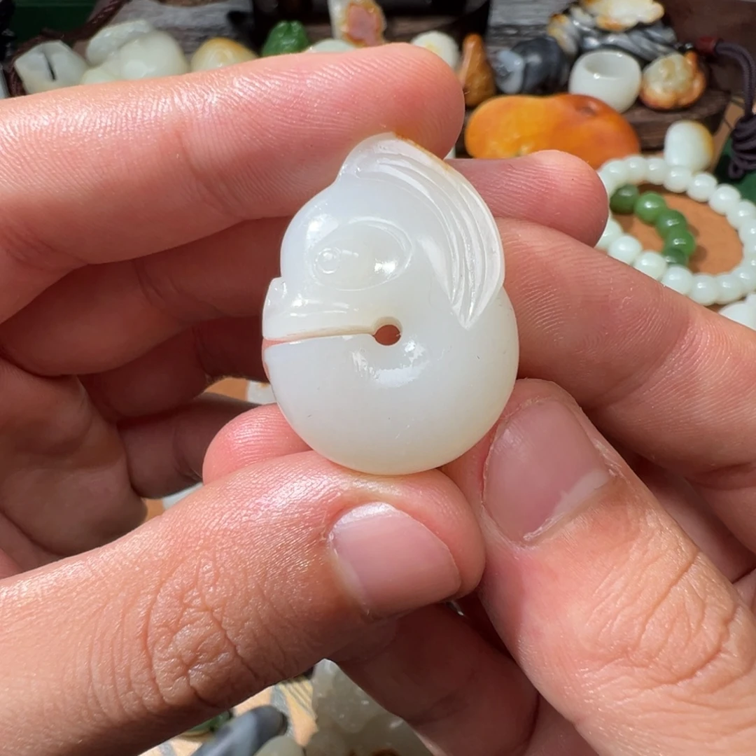 和田玉（子料）未镶嵌挂件