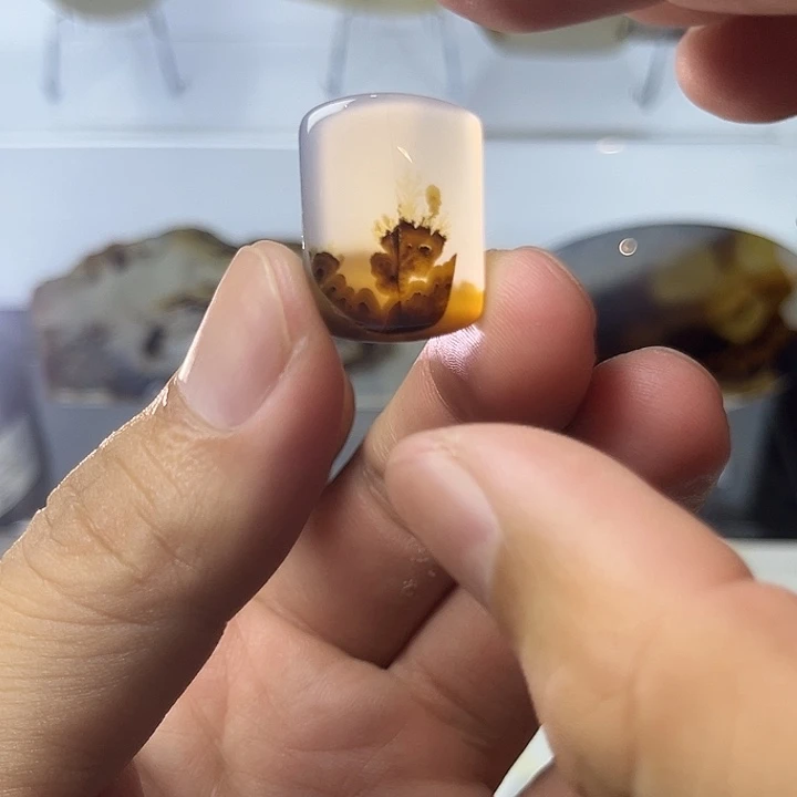 玛瑙/玉髓未镶嵌吊坠(不含链)