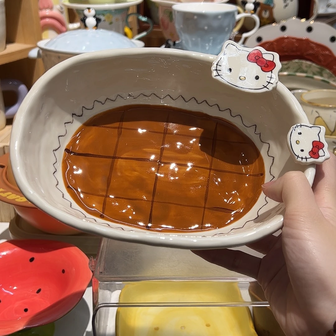 Kitty浴缸碗手绘款