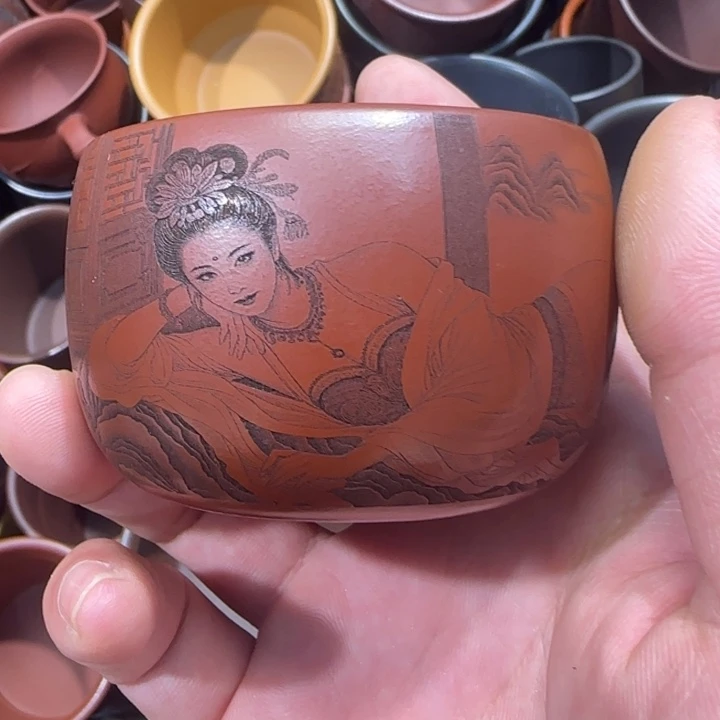 茶杯紫砂全手工制作工艺