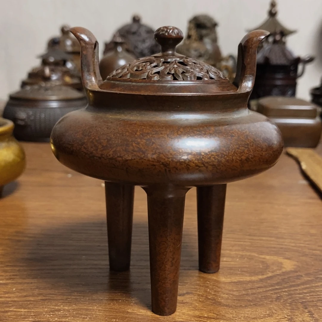 铜盛世铜炉铜器香炉工艺品