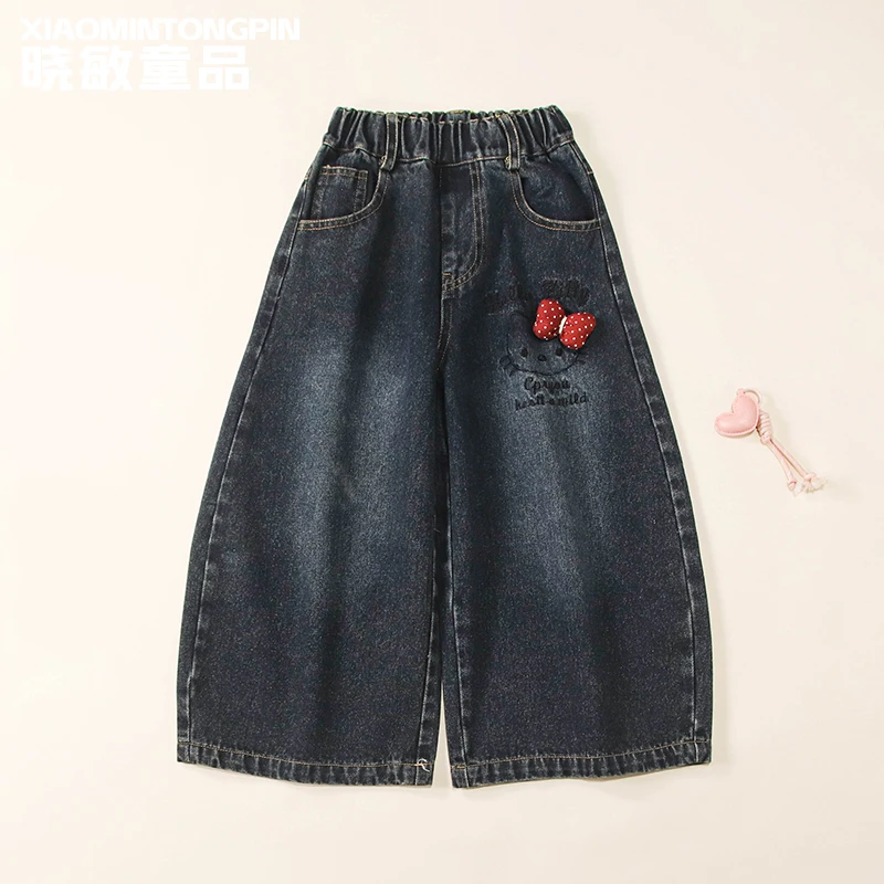 KT猫牛仔裤XM3018