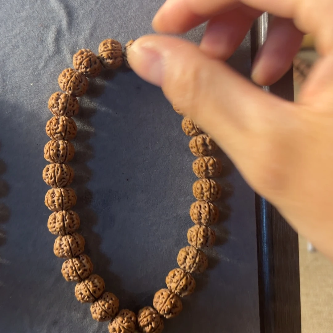 金刚菩提手串凹底梅花