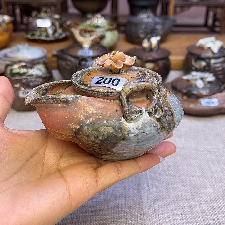 裸柴烧手工陶瓷茶器