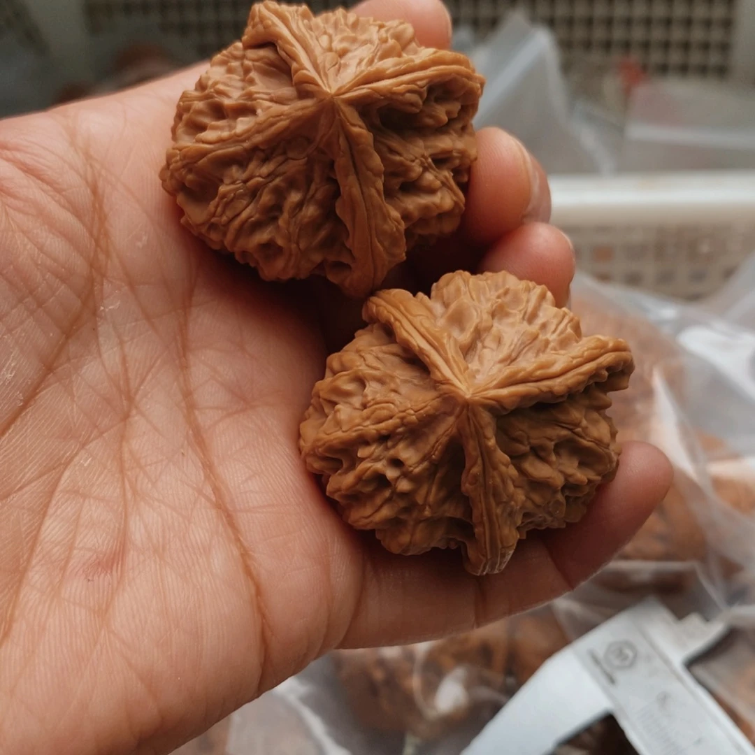 文玩核桃把件凤羽