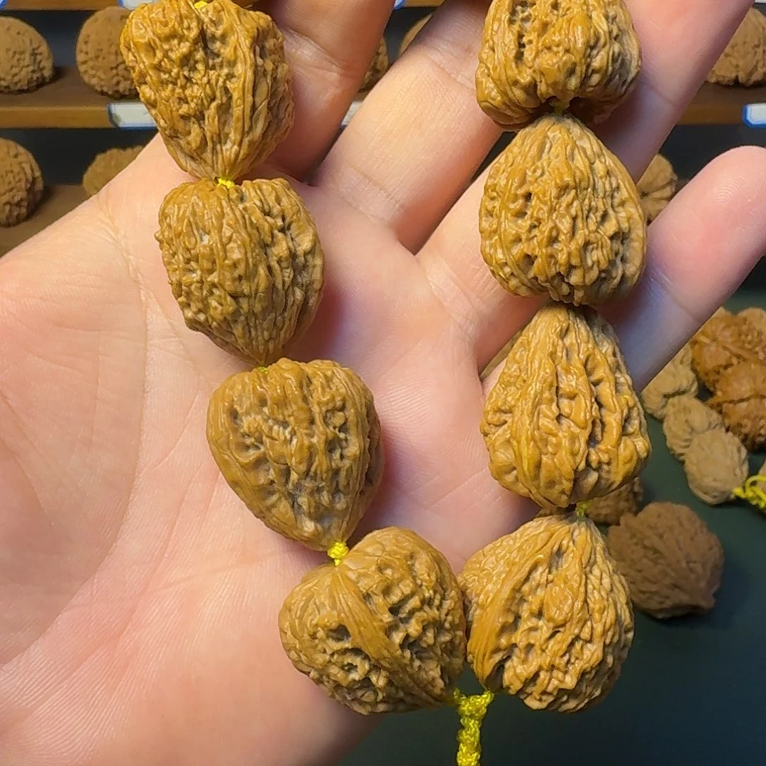 镜***幻文玩核桃吊坠南疆