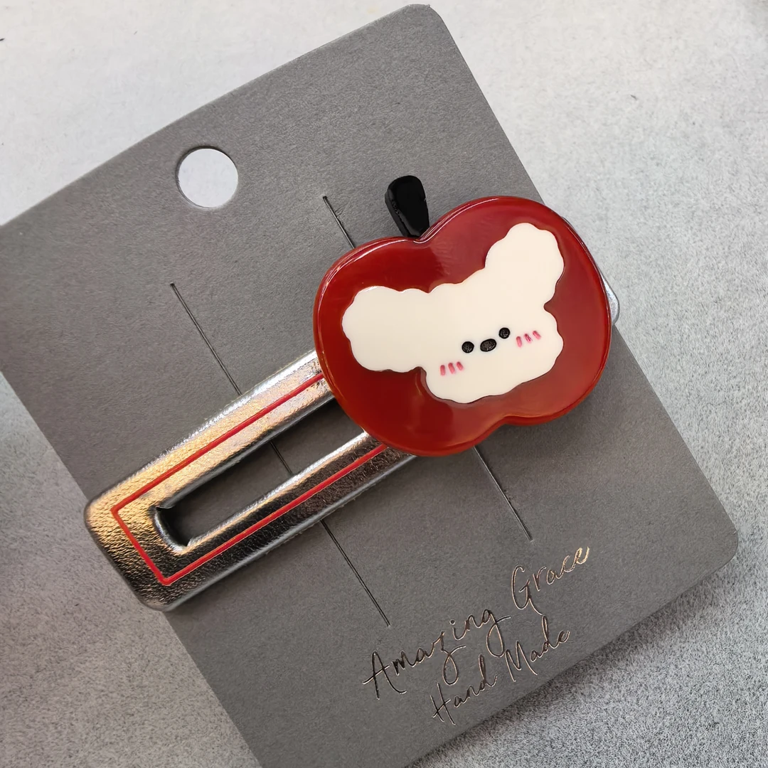 B665红色苹果狗狗皮皮掰掰夹