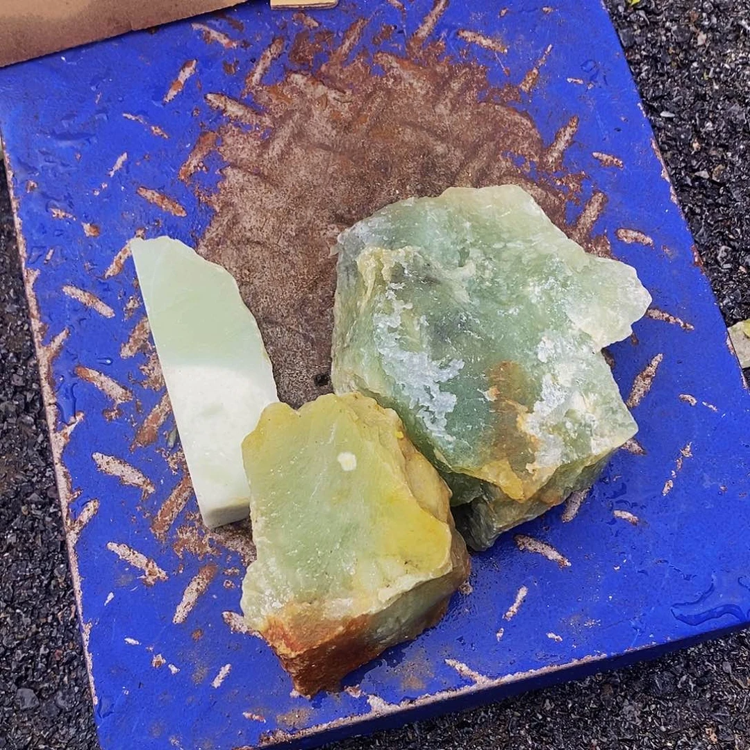 抖***白岫玉未镶嵌岫玉原石