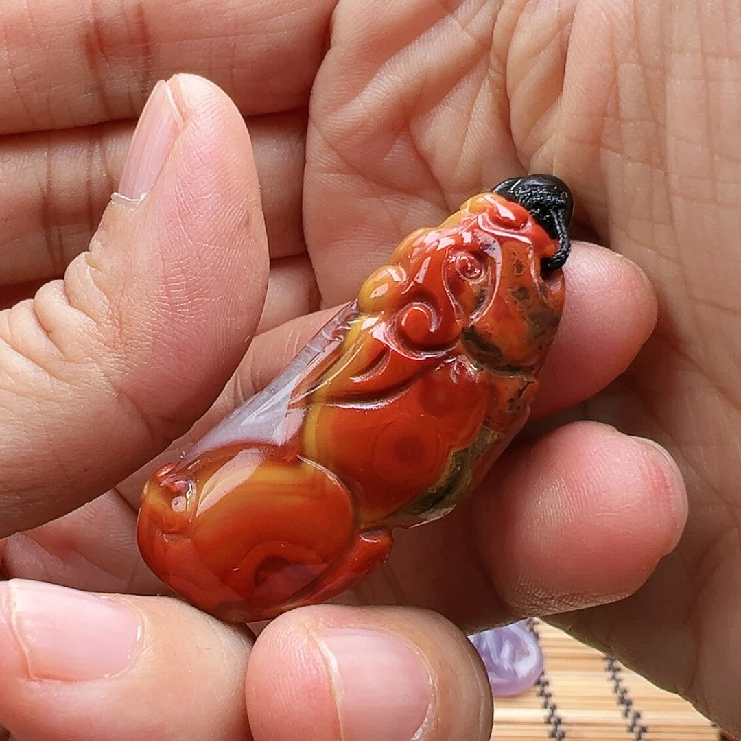 未镶嵌玛瑙/玉髓珠宝半成品