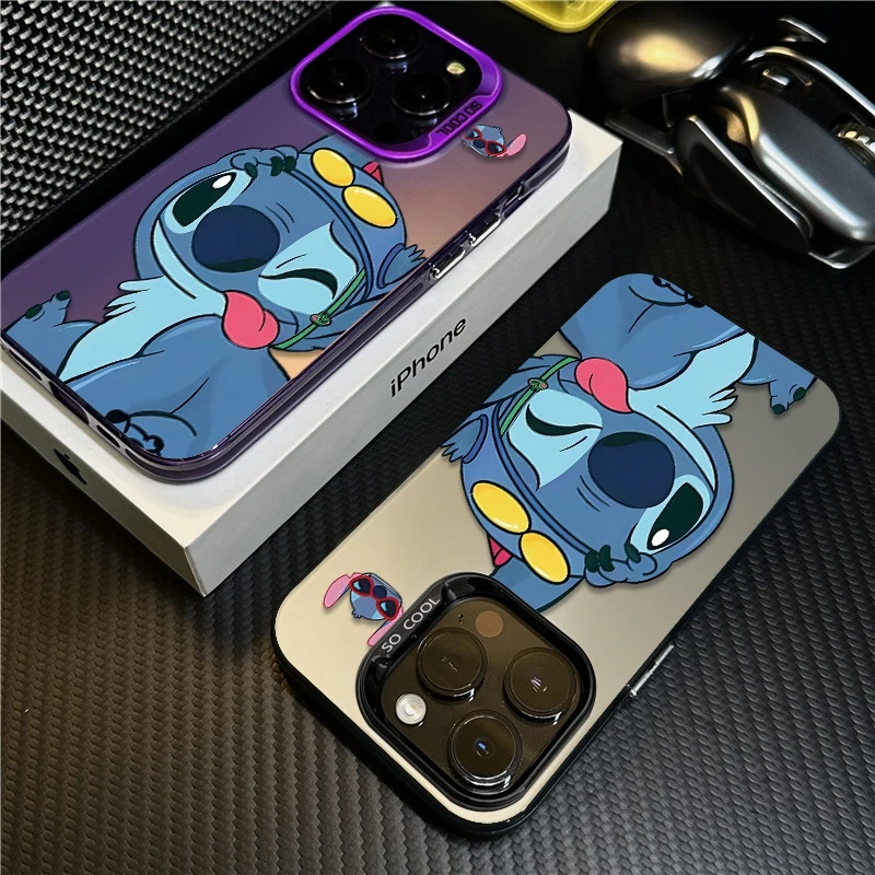 调皮史迪仔适用苹果16promax手机壳iPhone15创意14保护套17新款2