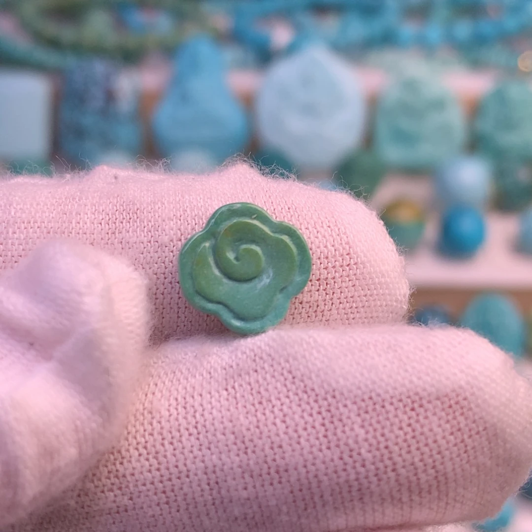 绿松石珠宝奇石未镶嵌