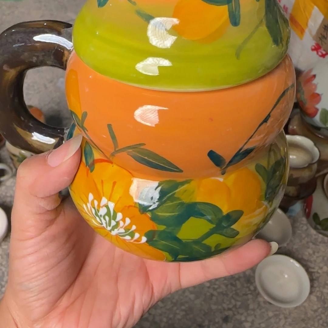 景德镇釉下彩陶瓷微瑕236