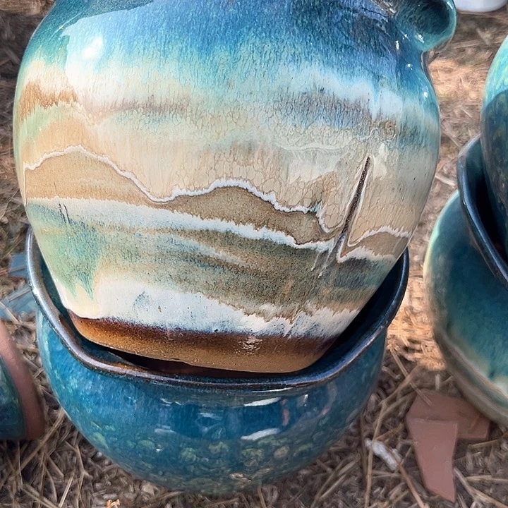 红陶口20高17瑕疵