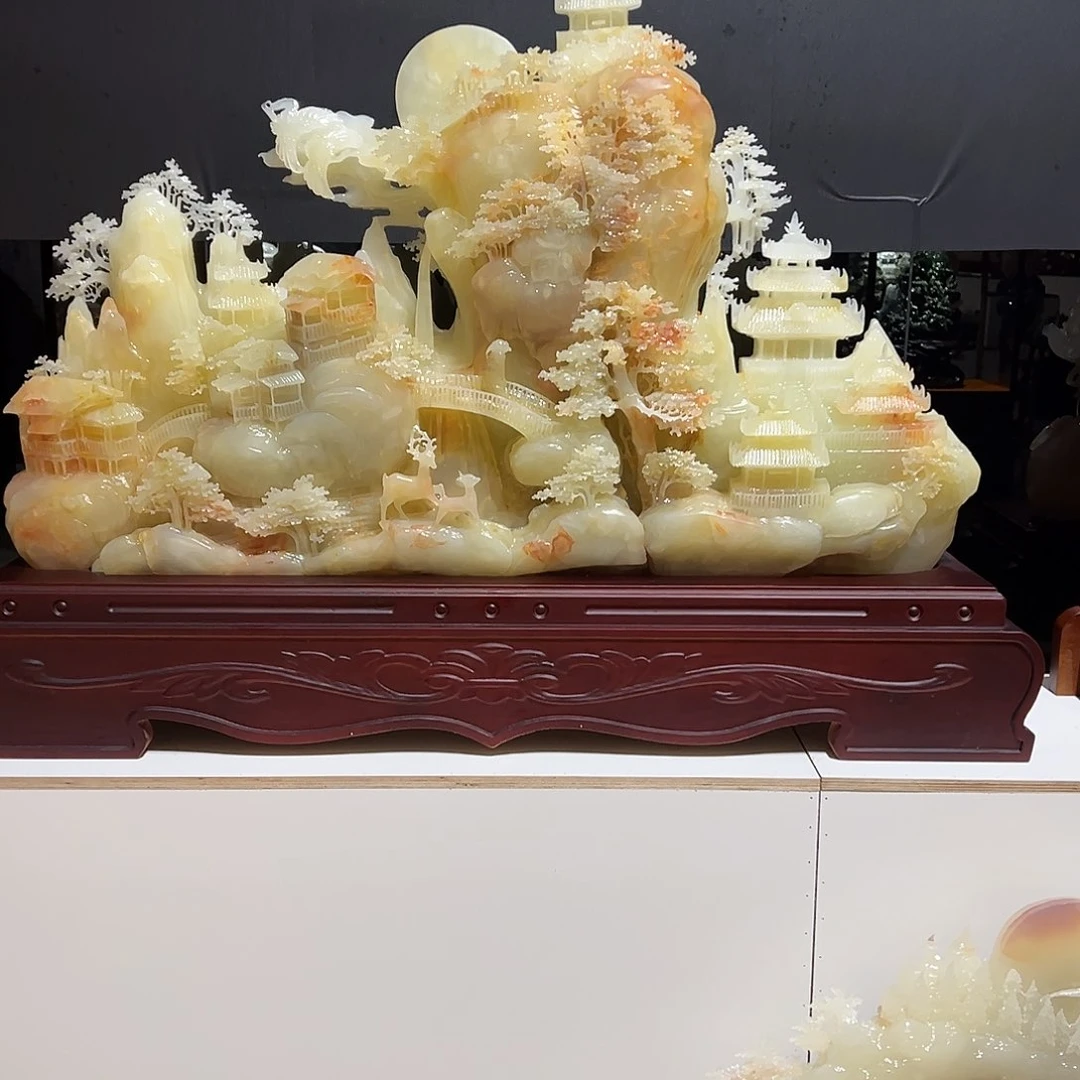 石材敬**心精品玉石雕刻工艺