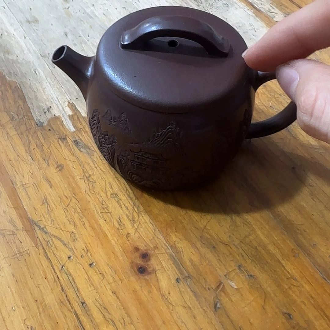 茶壶紫砂民间手艺人全手工制作