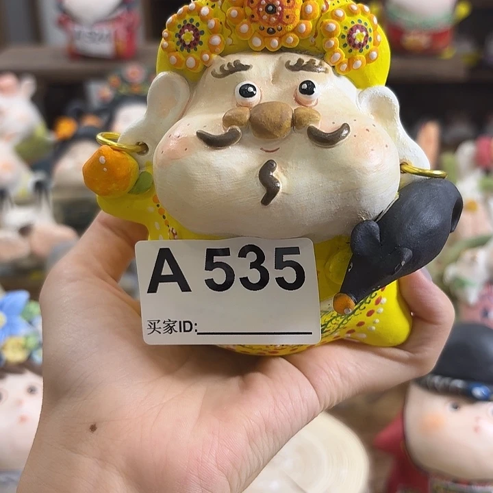 福***A陶土手工陶艺摆件