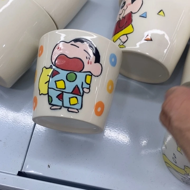 高温釉下彩纯手工手绘陶瓷