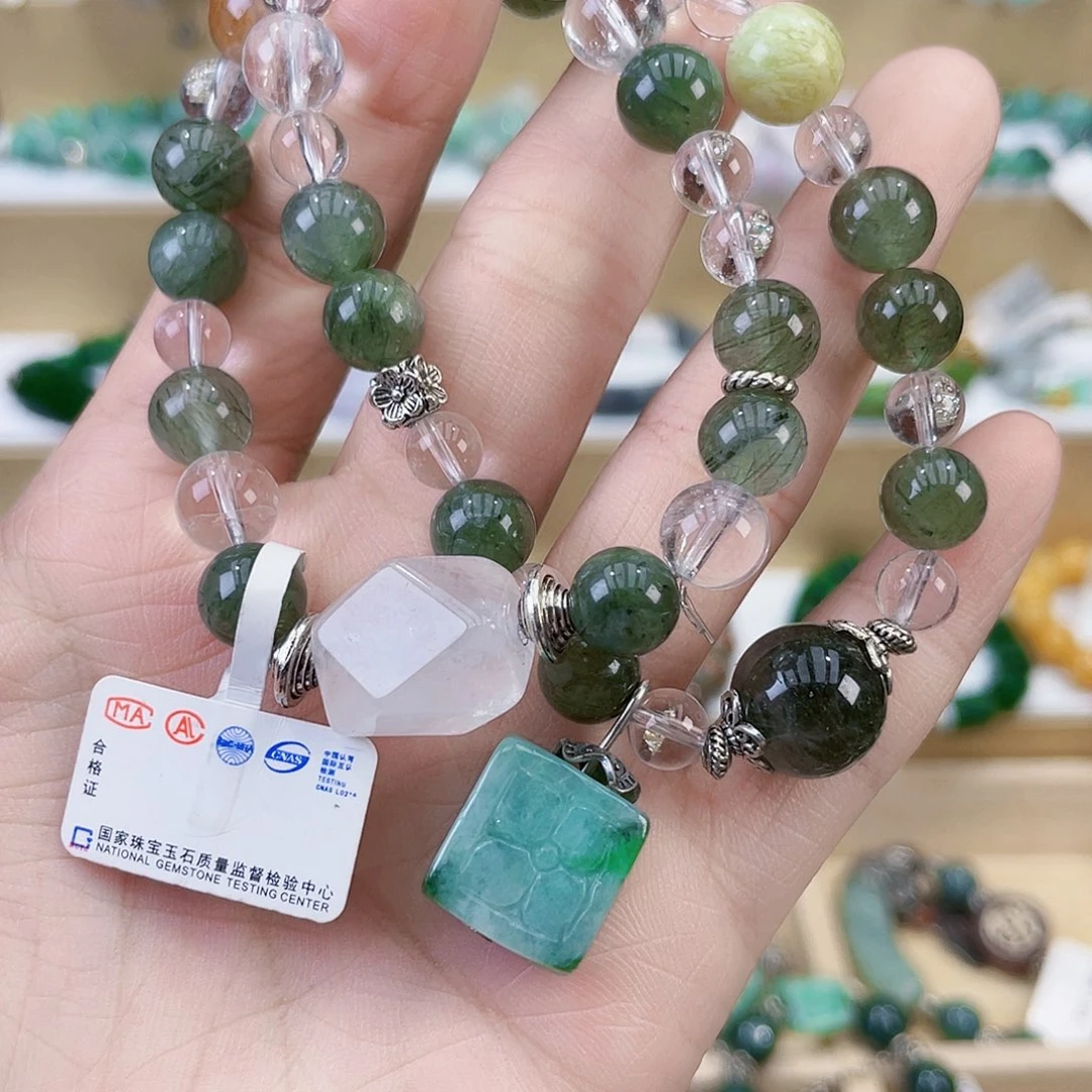 未镶嵌手链翡翠手链