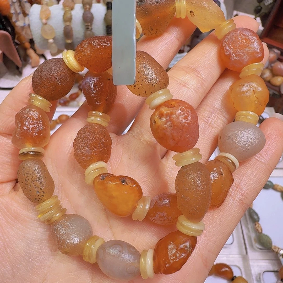 玛瑙/玉髓手链合金