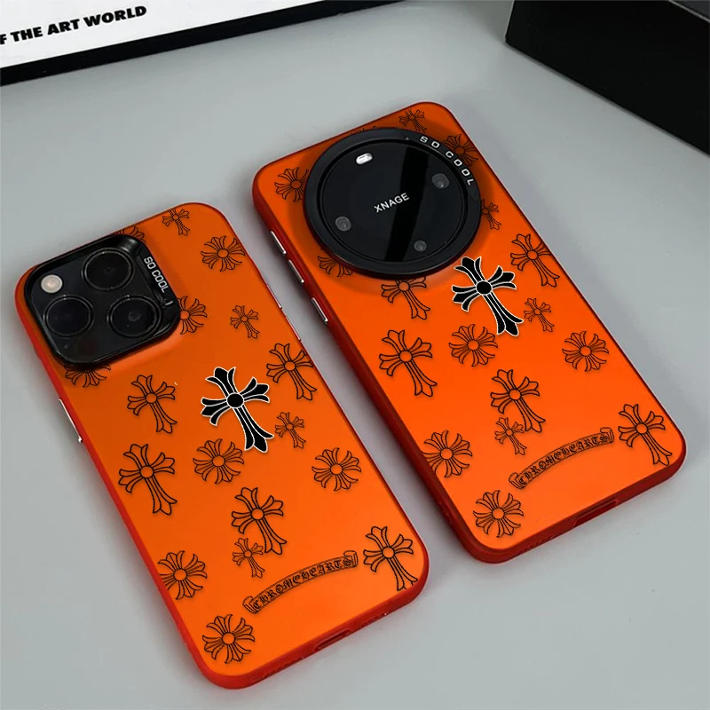 潮牌克罗适用华为Mate60Pro手机壳创意Pura70苹果15小米防摔保护