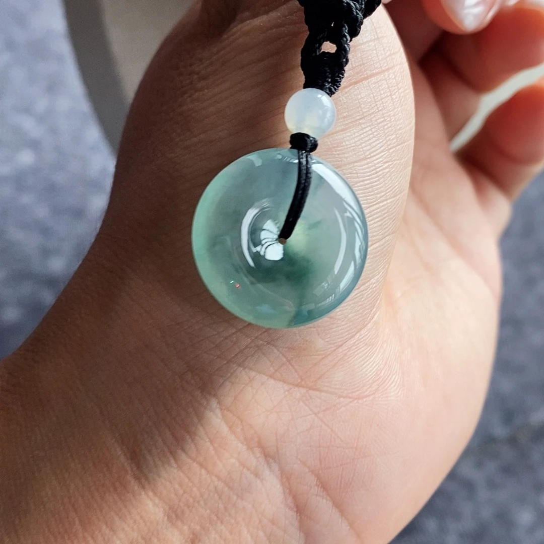 漂***。翡翠未镶嵌吊坠(不含链)翡翠首饰