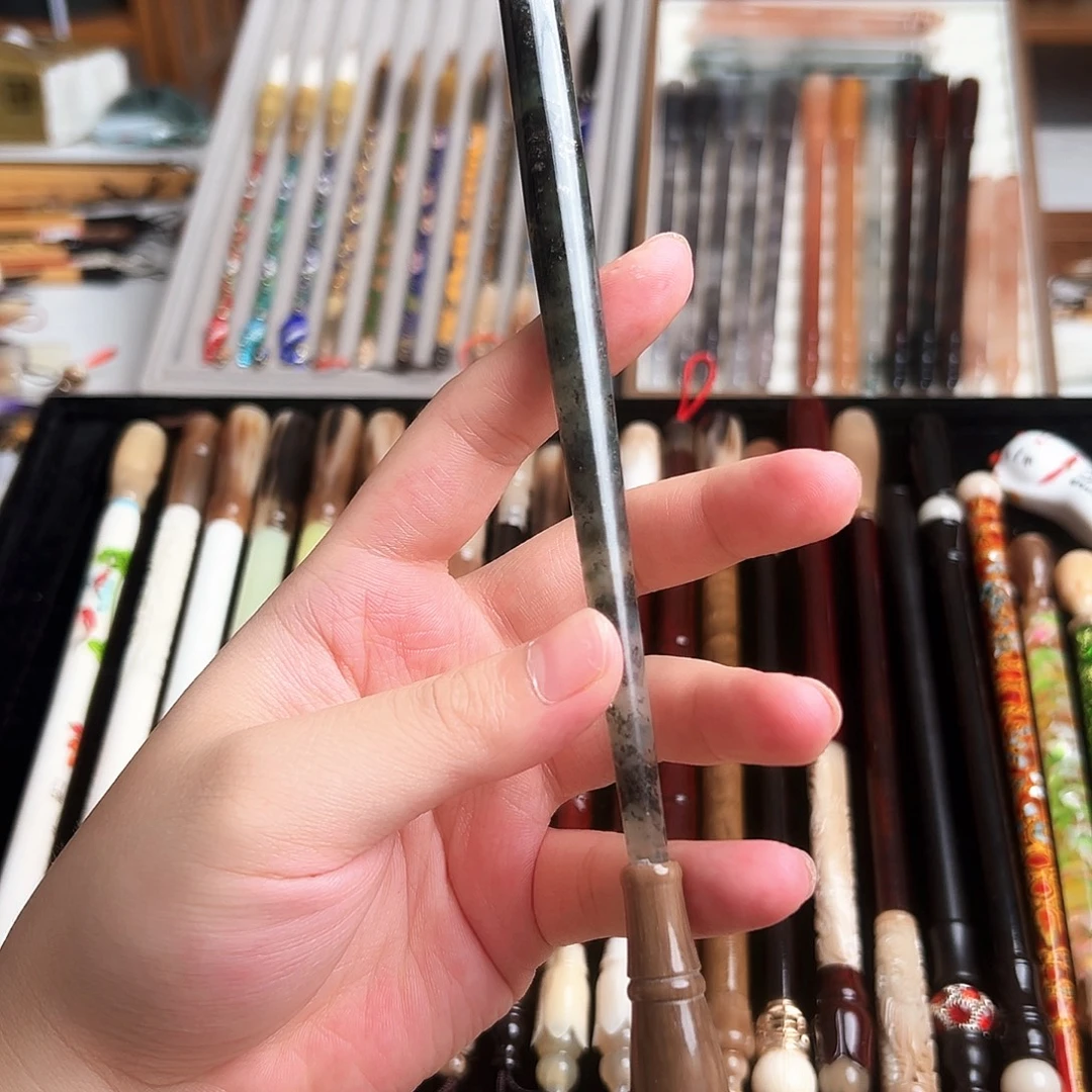 秀玉牛角兼毫毛笔