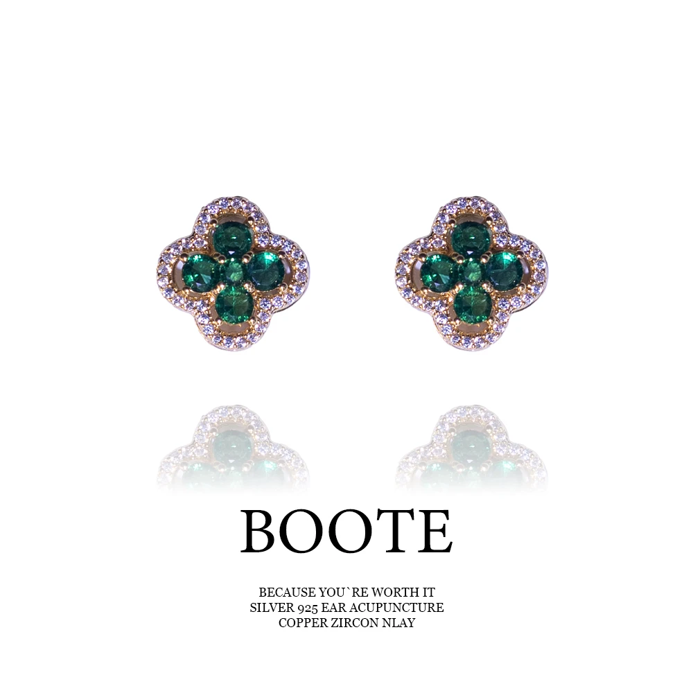 铜合金耳饰 镀K金E0123【绿野仙踪】夏季Manindo 曼尼多耳钉