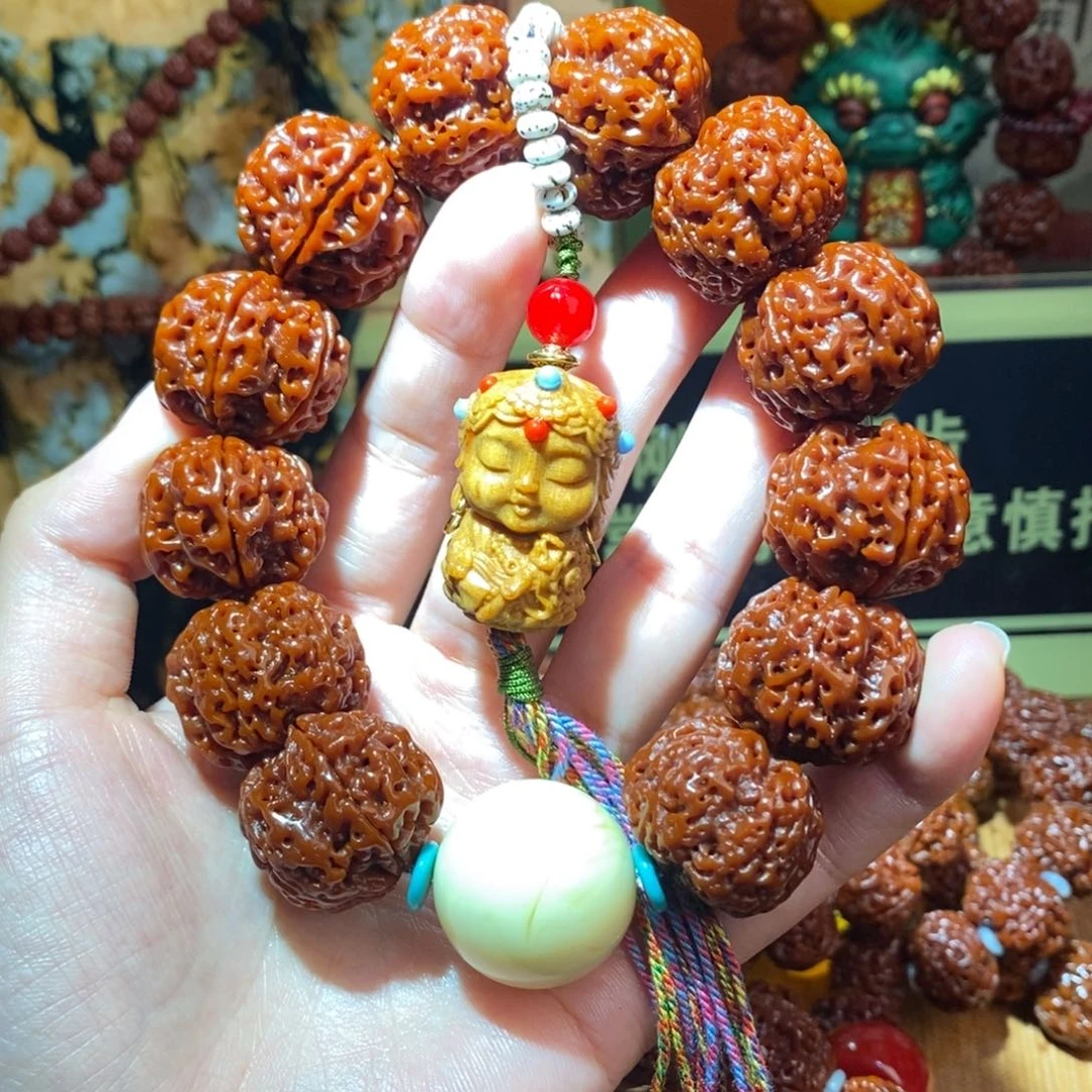 金刚菩提手串523玉化度母跑环。