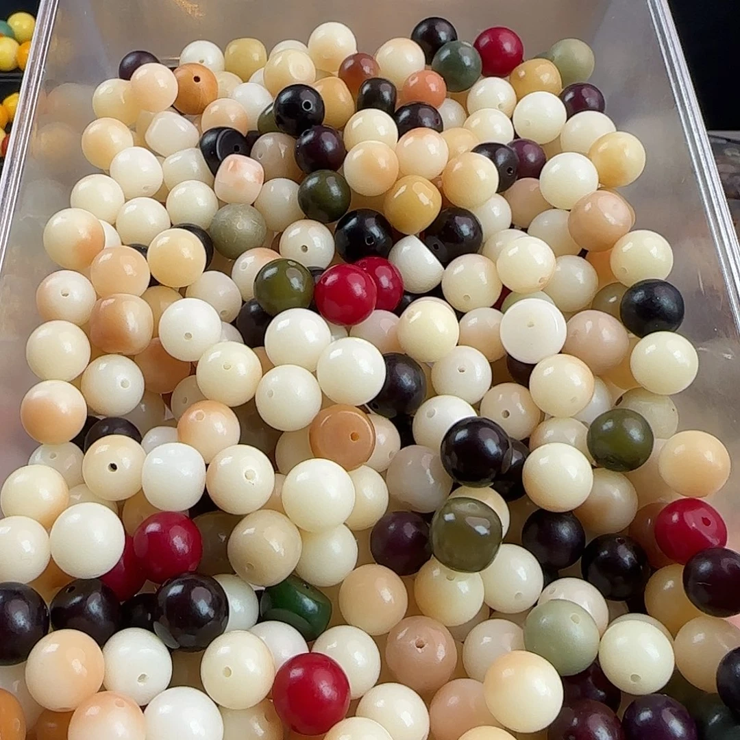 吊坠菩提根/象牙果卡13.6/14混珠390颗