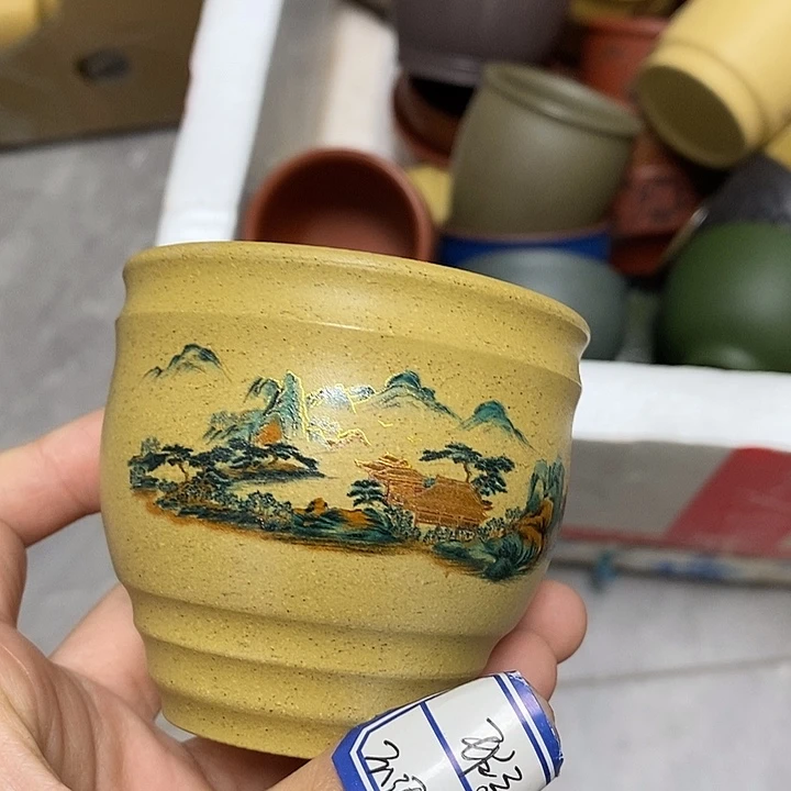 茶杯紫砂瑕疵不退不换，