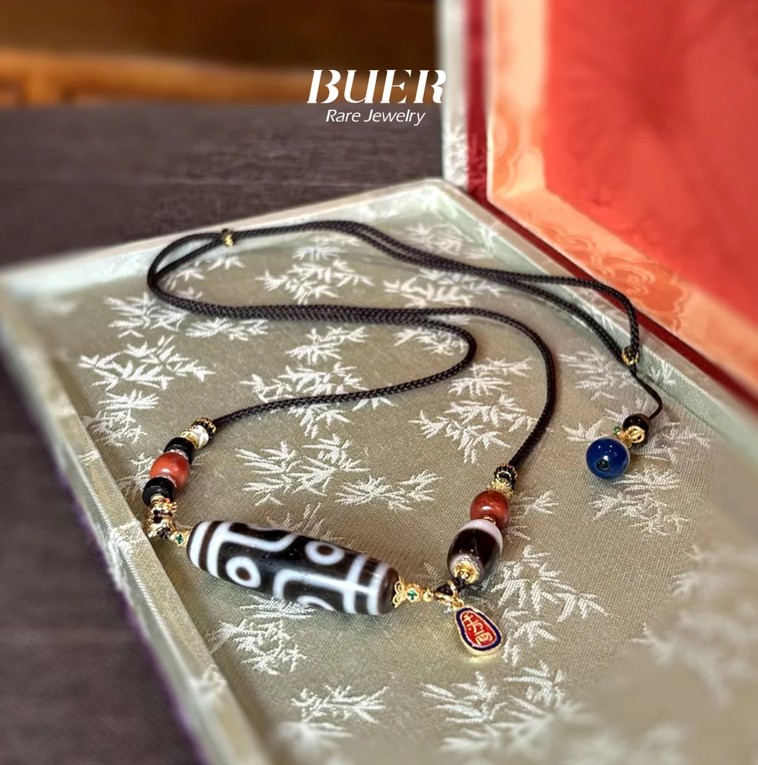 【不二】六眼珠珠DIY编绳项链