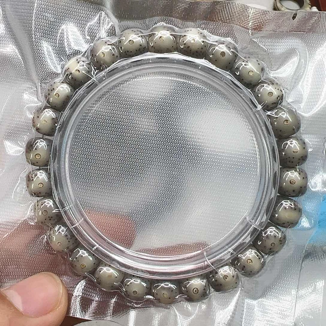 星月菩提手串47殿堂卡姿兰超大眼睛石玉星月菩提单圈98