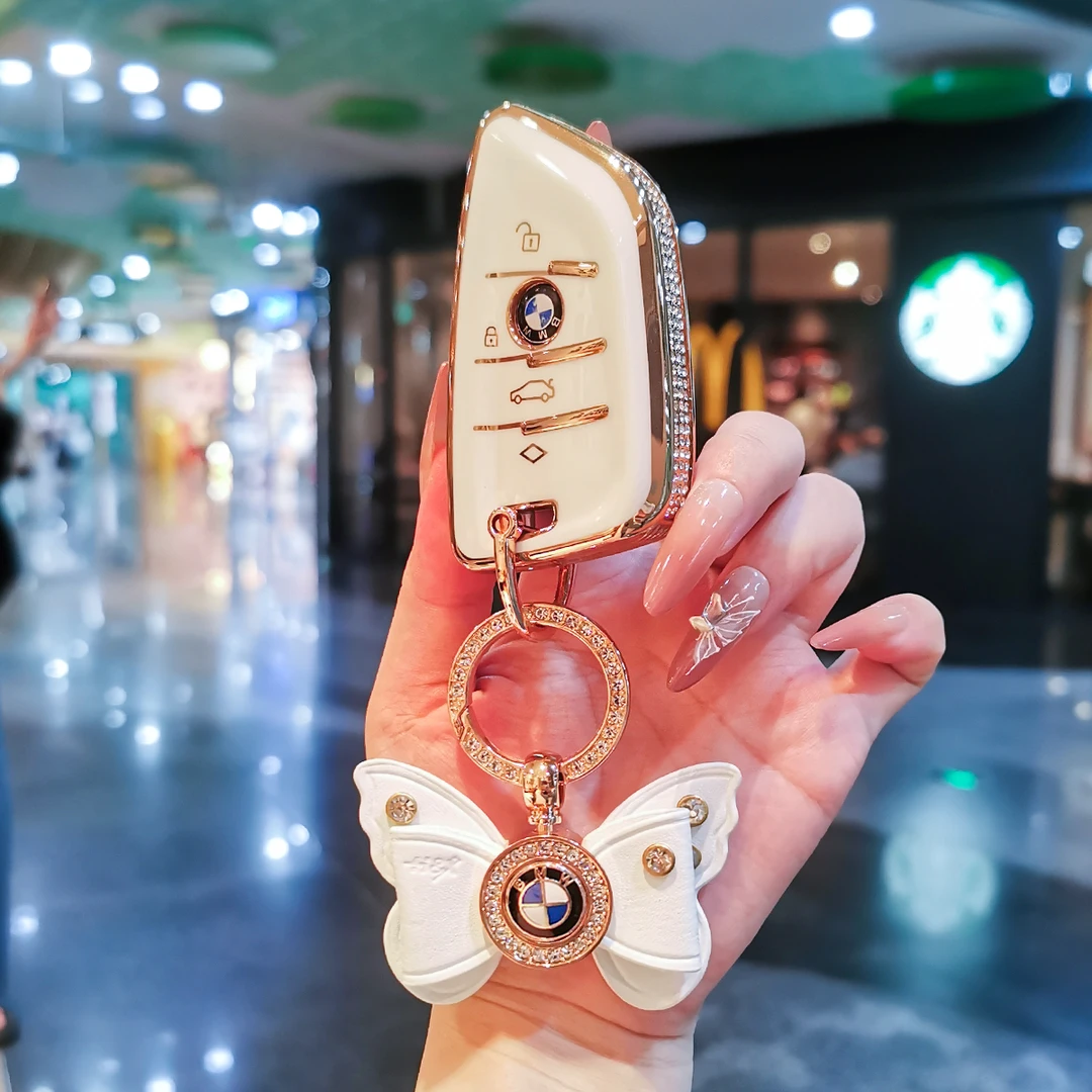 宝马x3钥匙套x5x2新款x1三系五系530刀锋i3扣325li壳4系525汽车包