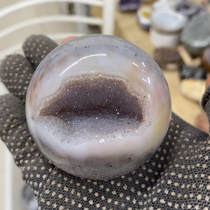 紫晶未镶嵌珠宝半成品