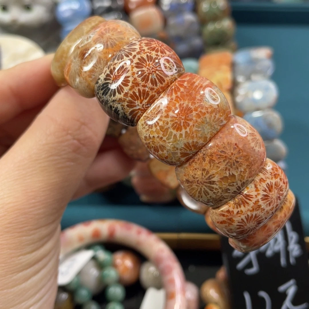 未镶嵌手镯硅化玉