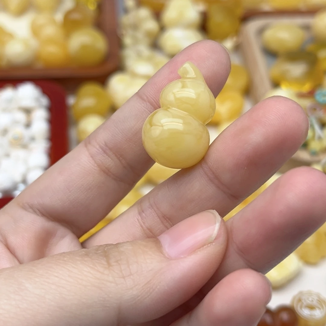 裸石蜜蜡未镶嵌天然