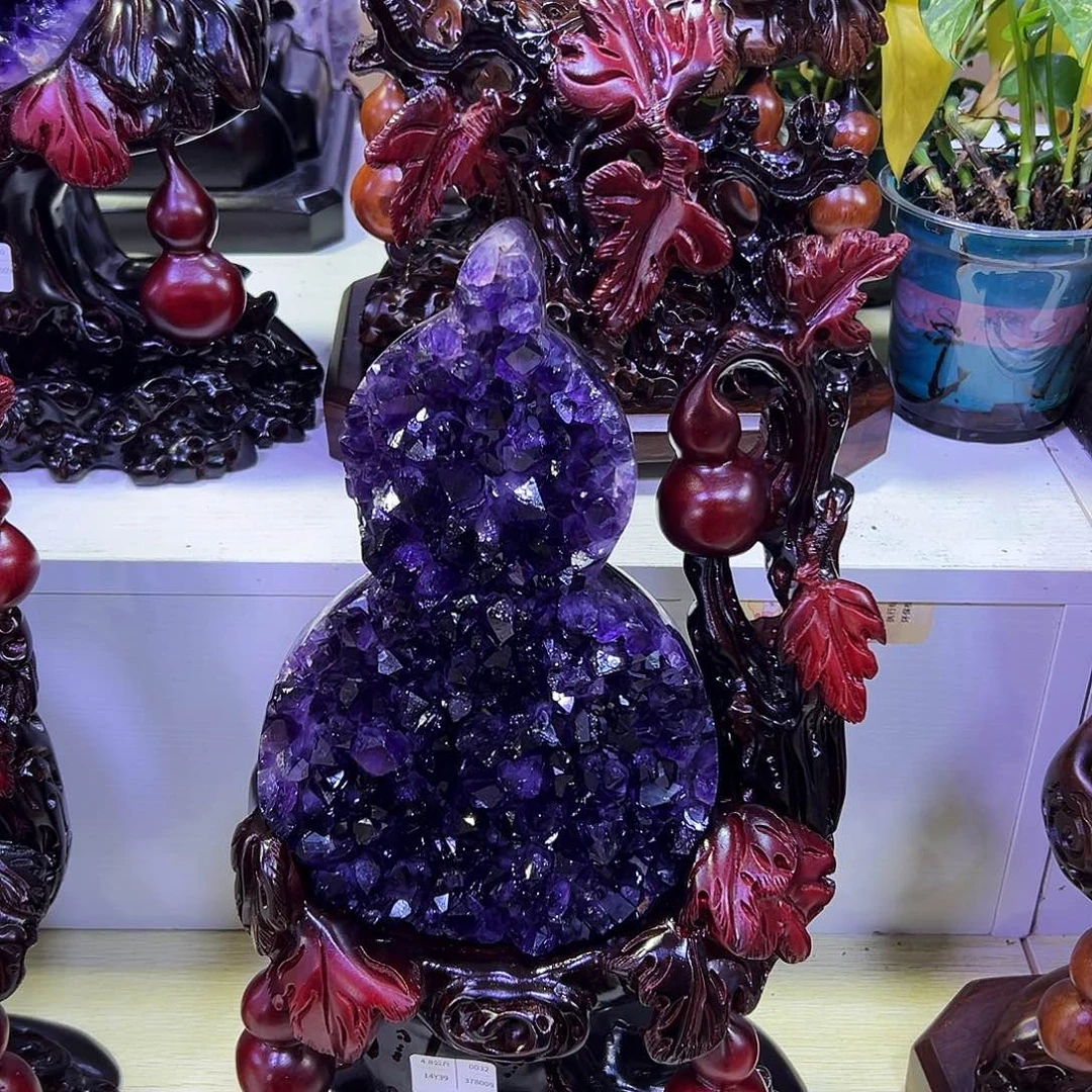 未镶嵌紫晶大型摆件（非配饰）