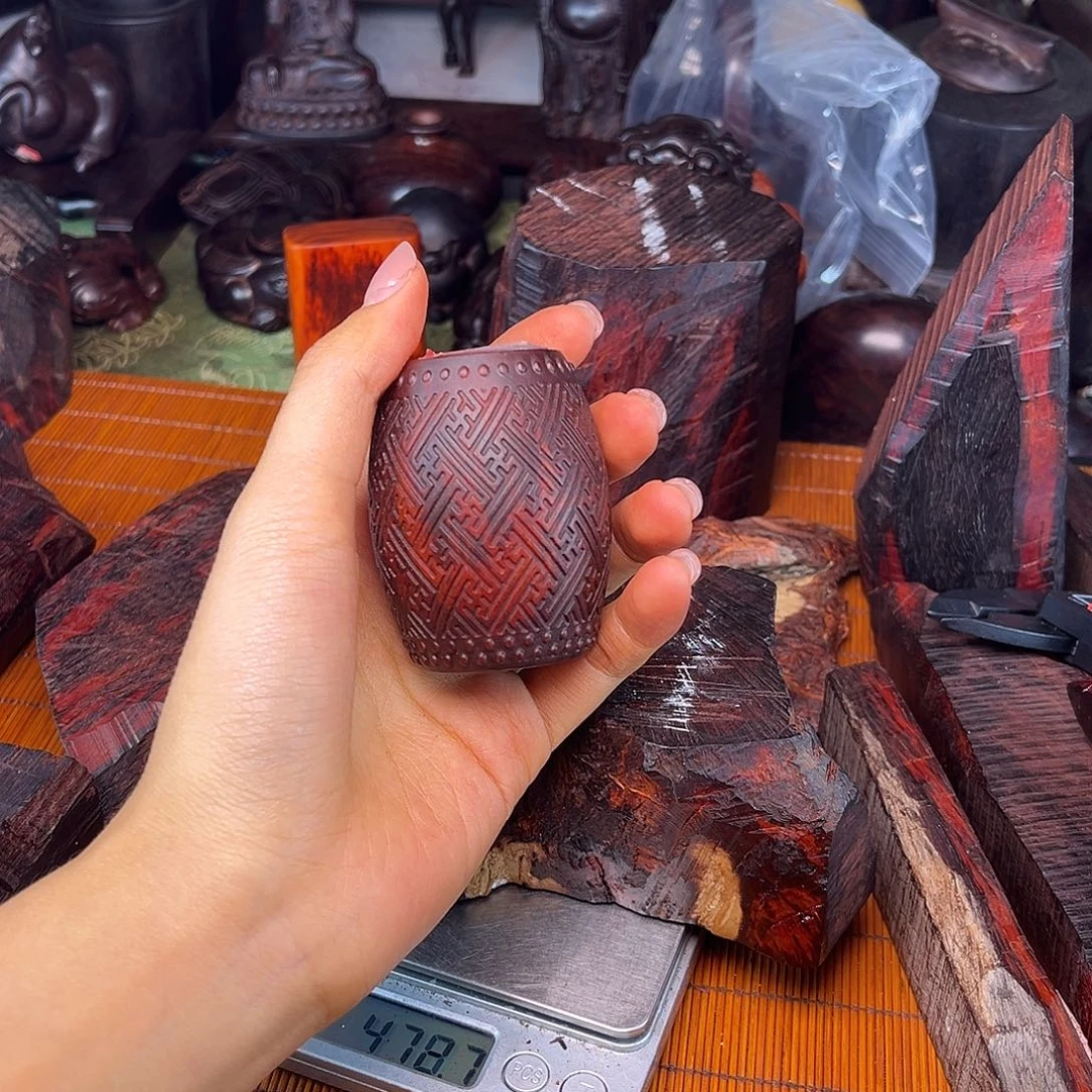 软***玉檀香紫檀（小叶紫檀）鼓