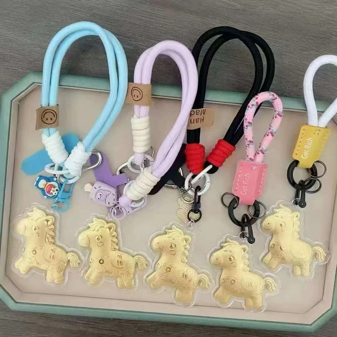 含金工艺品18-马上有钱马上暴富挂饰手机链挂绳钥匙扣包包挂件-18