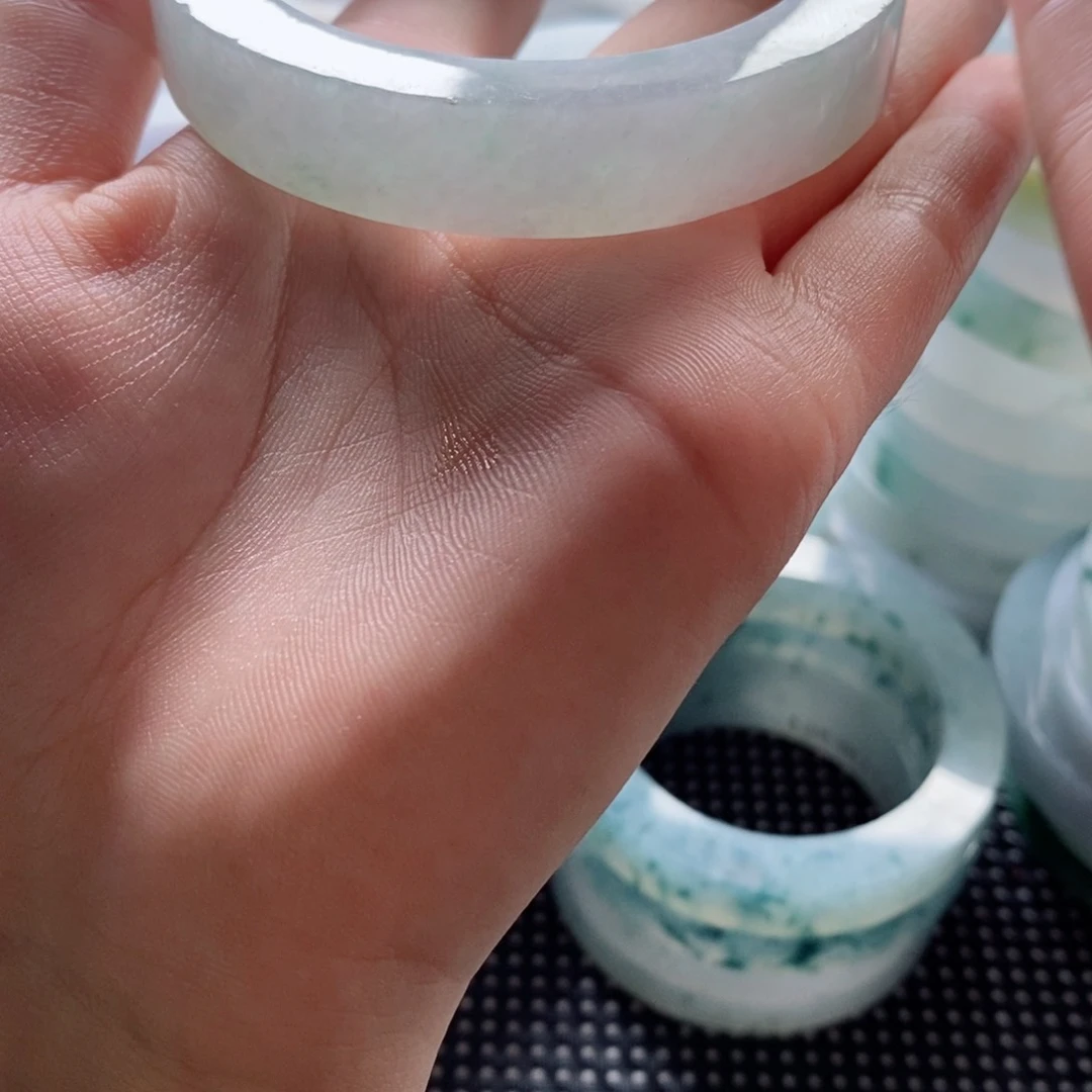 定制翡翠a未镶嵌秋**枫