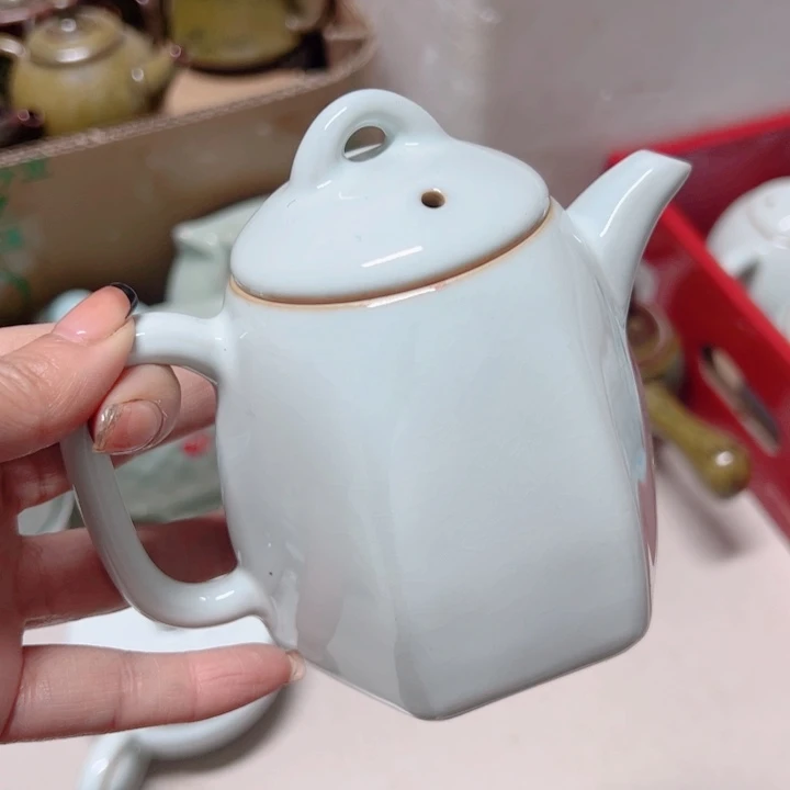 杯汝瓷原产地生产瑕品