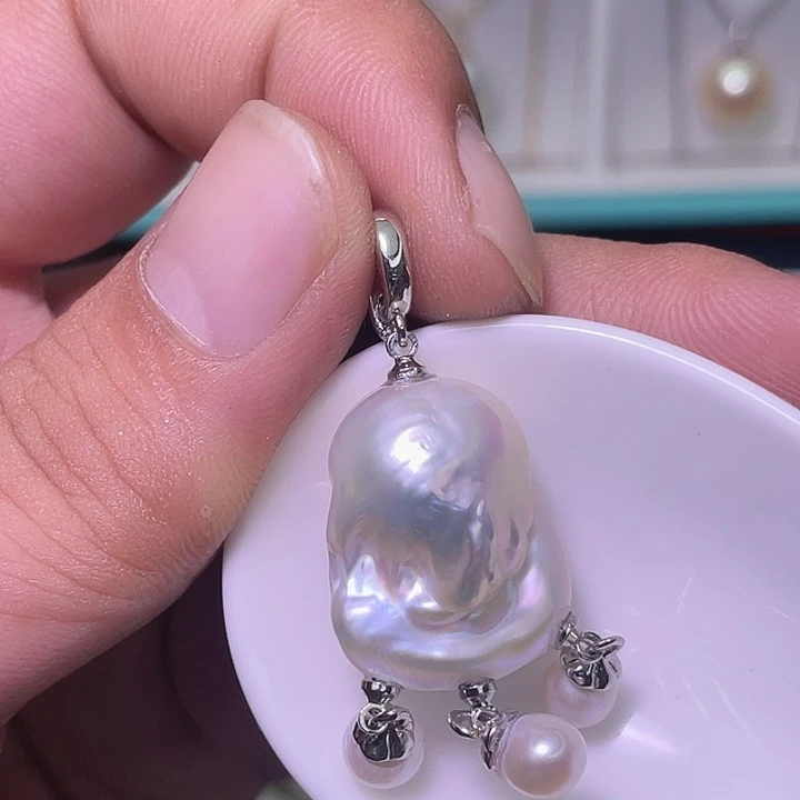 颈饰合金淡水珍珠69